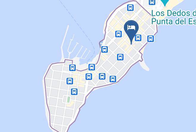 Punta Del Este - Hotel Playa Brava Maps