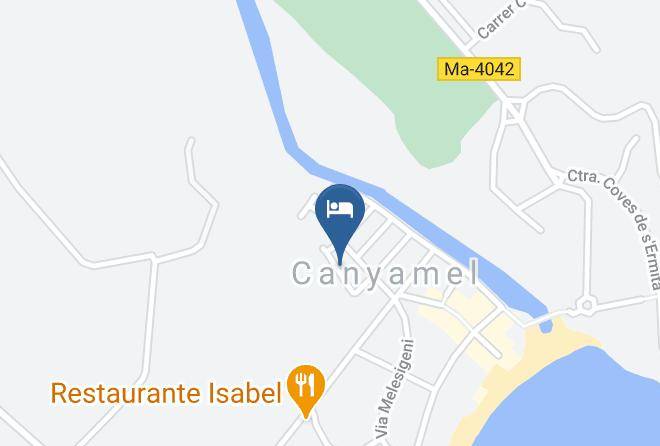 Baleares - Hotel Playa Canyamel Maps