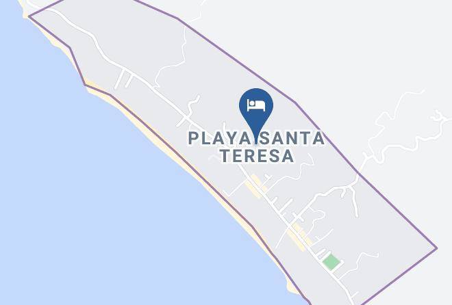 Cobano - Hotel Playa Cielo Maps