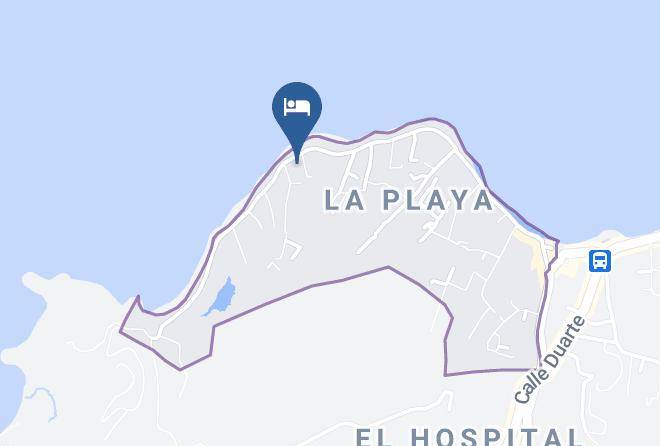 Las Terrenas - Hotel Playa Colibri Maps
