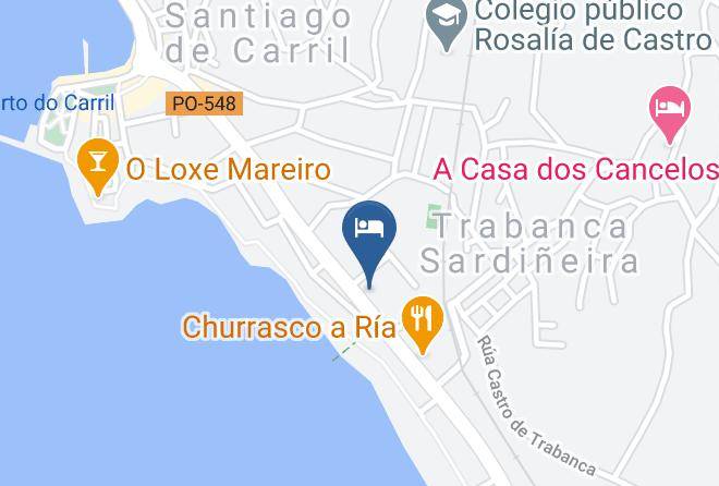 Pontevedra - Hotel Playa Compostela Maps