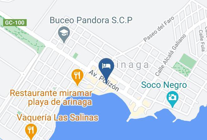 Las Palmas - Hotel Playa De Arinaga Maps