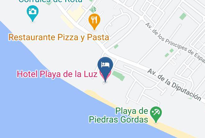 Cadiz - Hotel Playa De La Luz Maps