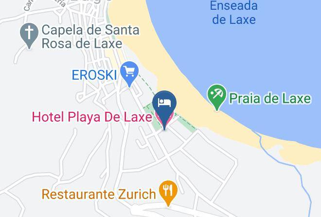 Auna - Hotel Playa De Laxe Maps