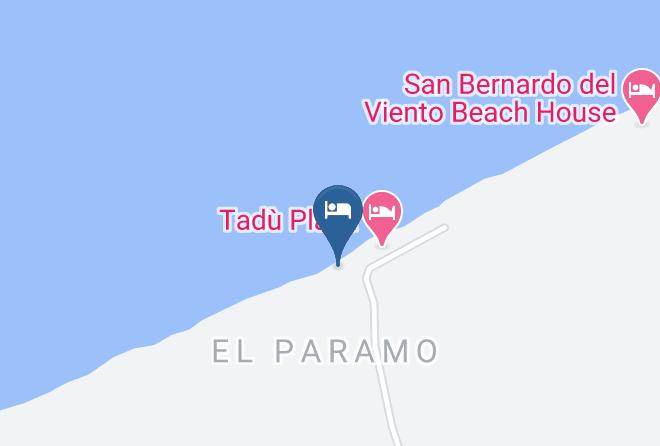 Hotel Playa De Los Venados Map