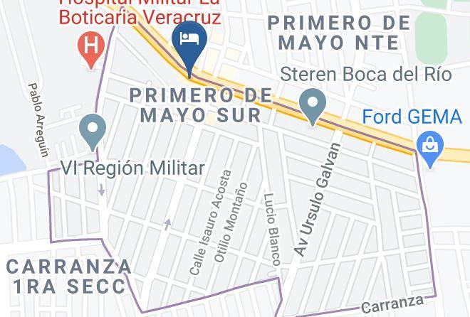 Boca Del Rio - Hotel Playa De Oro Maps