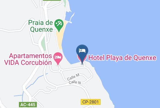 Hotel Playa De Quenxe Map