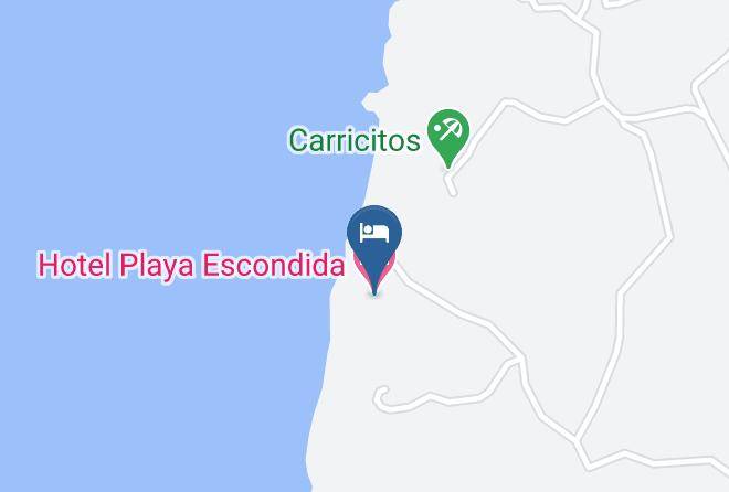 Bahia De Banderas - Hotel Playa Escondida Maps