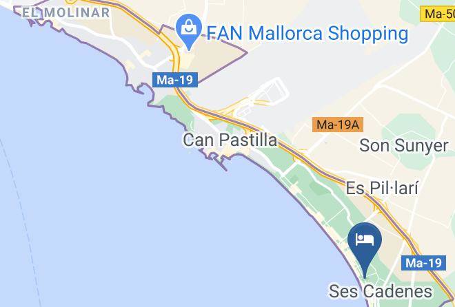 Baleares - Hotel Playa Grande Maps