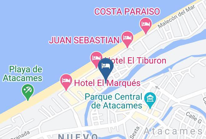 Atacames - Hotel Rio En Atacames Maps