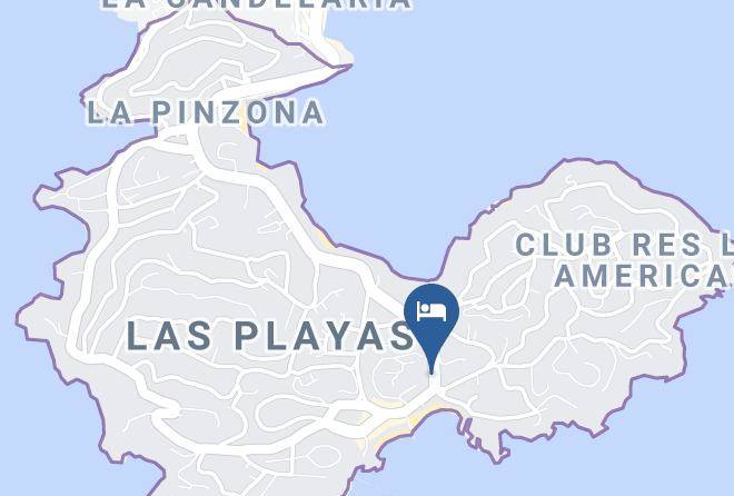 Acapulco De Juarez - Hotel Playa Linda Maps