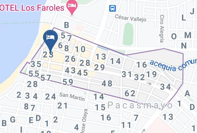 Pacasmayo - Hotel Playa Linda Maps