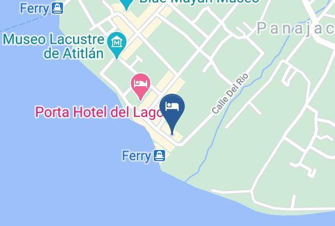 Panajachel - Hotel Playa Linda Maps