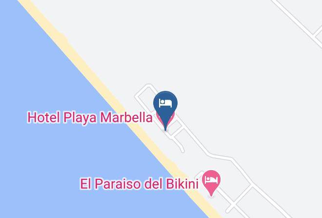 San Rafael Del Sur - Hotel Playa Marbella Maps