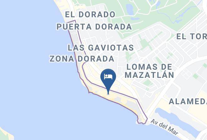 Mazatlan - Hotel Playa Mazatlan Maps