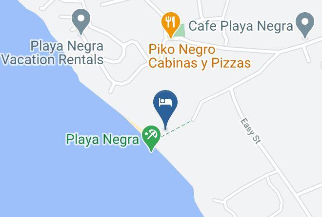 Santa Cruz - Hotel Playa Negra Maps