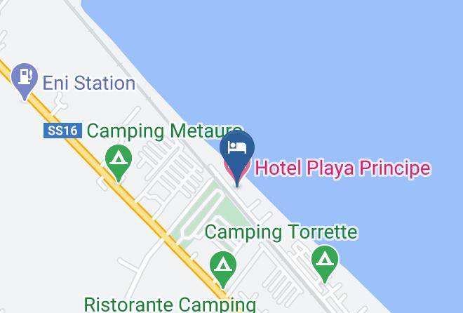 Pesaro And Urbino - Hotel Playa Principe Maps