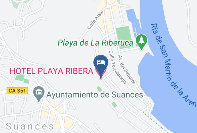 Suances - Hotel Playa Ribera Maps