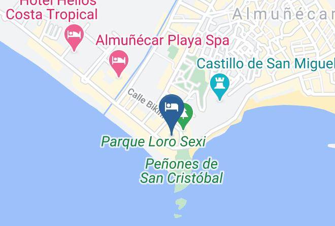 Hotel Playa San Cristobal Map