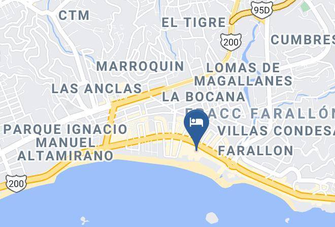 Acapulco De Juarez - Hotel Playa Suites Acapulco Maps