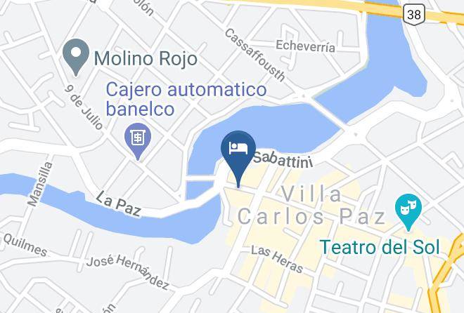 Santa Maria Department - Hotel Playa Maps