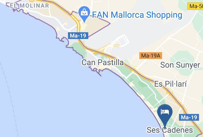 Baleares - Hotel Playas Arenal Maps