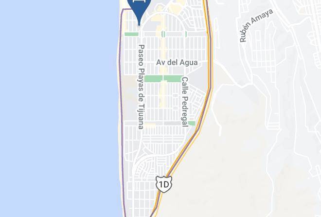 Tijuana - Hotel Playas De Tijuana Maps