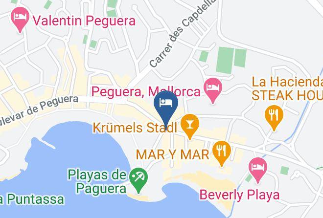 Baleares - Hotel Playas Peguera Maps