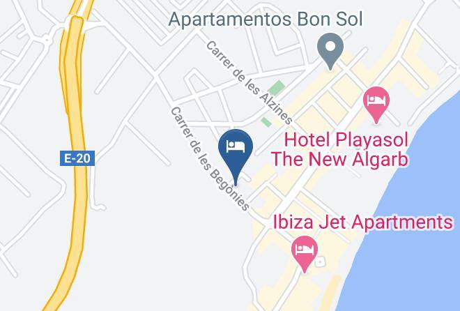 Baleares - Hotel Vibra Bossa Flow Maps