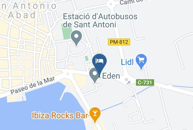 Hotel Playasol Marco Polo I Map