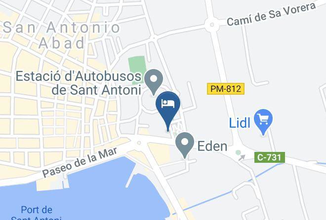 Hotel Piscis Map