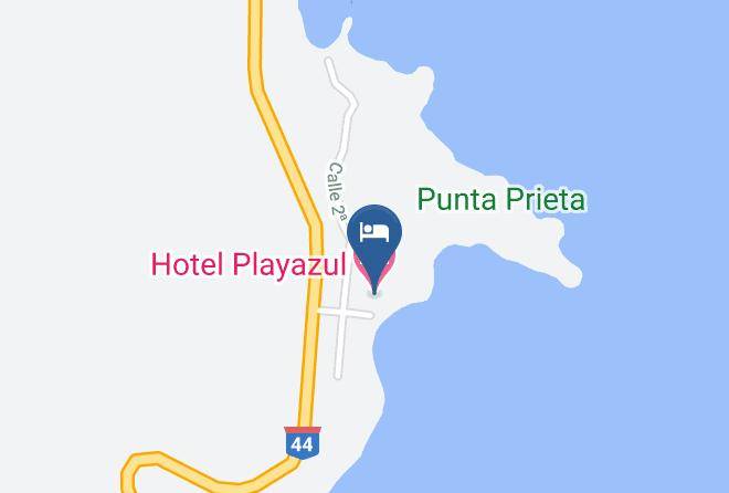 Santa Cruz De Barahona - Hotel Playazul Maps