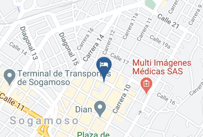 Sogamoso - Hotel Plaza 6 Maps