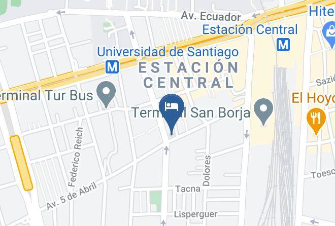 Santiago - Hotel Plaza Alameda Maps
