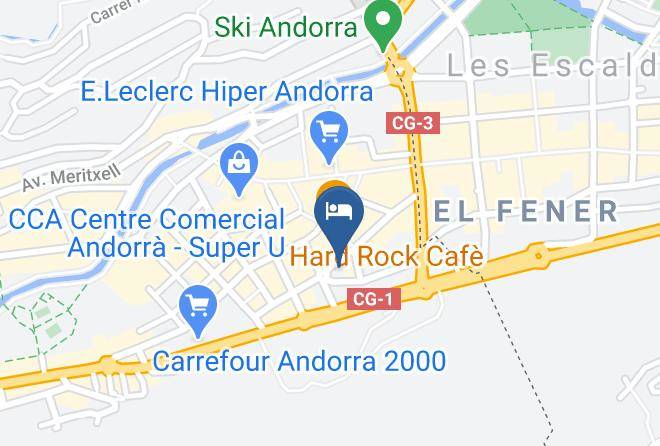Hotel Plaza Andorra Map