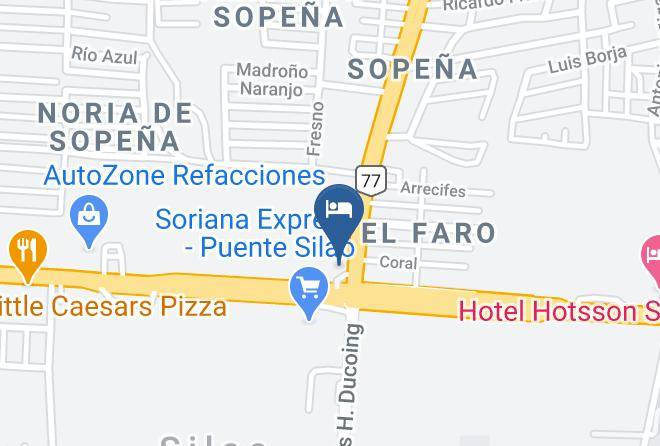 Silao De La Victoria - Hotel Plaza Bajio Maps