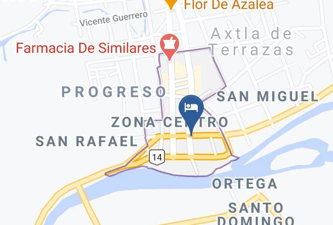 Hotel Plaza Bonita Map