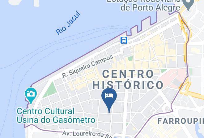 Porto Alegre - Hotel Plaza Catedral Maps