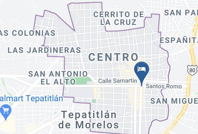 Tepatitlan De Morelos - Hotel Plaza Centro Maps