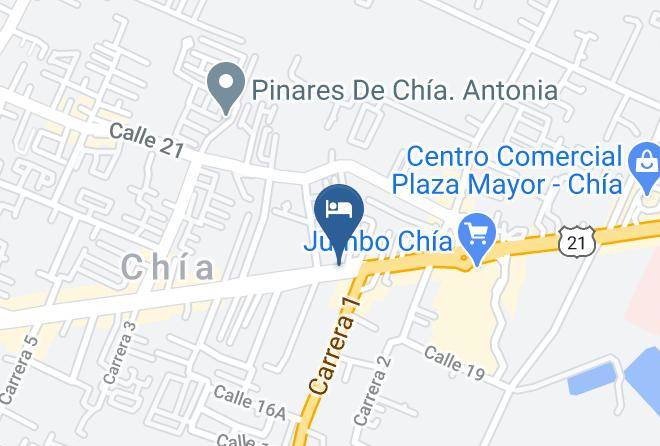 Chia - Hotel Plaza Chia Maps