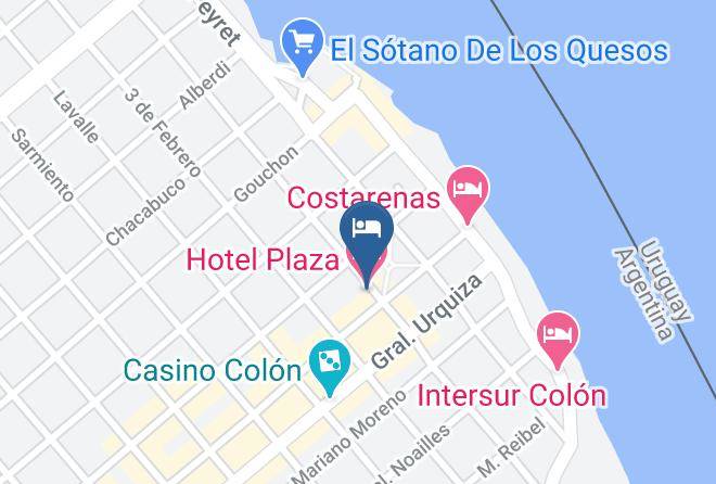 Colon - Hotel Plaza Maps