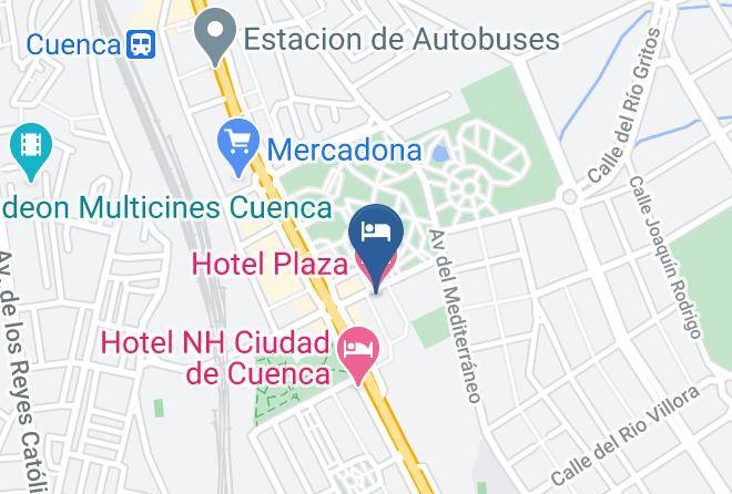 Cuenca - Hotel Plaza Cuenca Maps