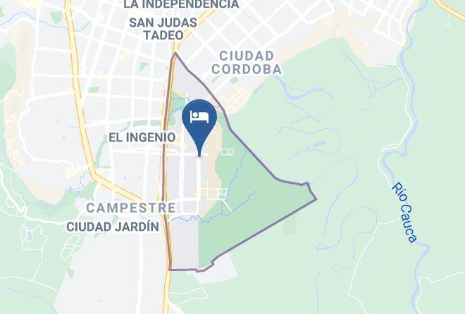 Cali - Hotel Plaza Del Lili Maps