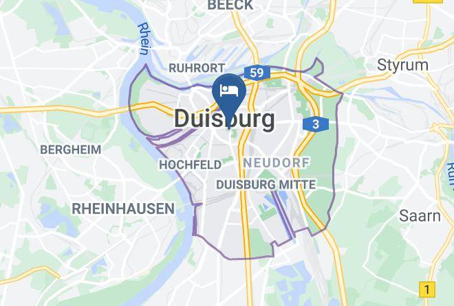 Duisburg - Hotel Plaza Maps