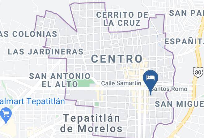 Hotel Plaza Ejecutivo Map