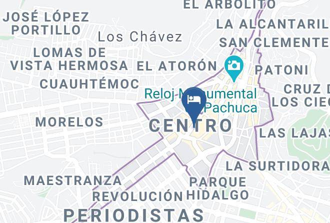 Pachuca De Soto - Hotel Plaza El Dorado Maps