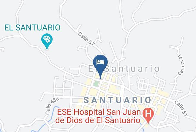 Santuario - Hotel Plaza El Santuario Maps