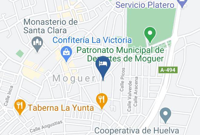 Huelva - Hotel Plaza Escribano Maps