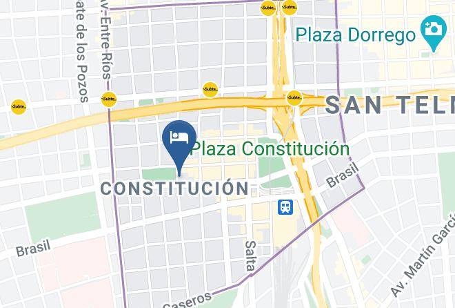 Buenos Aires - Hotel Plaza Garay Maps