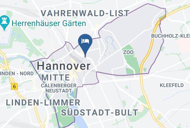 Stadt Hannover - Hotel Plaza Hannover Maps